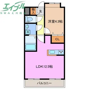 K’s mansion【2階】の間取り