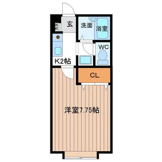 第2エステートサカイ【2階】の間取り