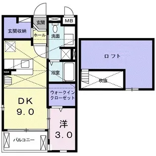 トレ フラテッリ【2階】の間取り