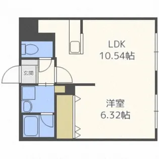 ブランドールプレミア【2階】の間取り
