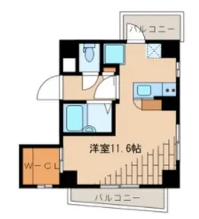 ビエント【8階】の間取り