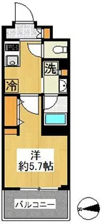 神奈川県横浜市神奈川区松見町3【マンション】の間取り