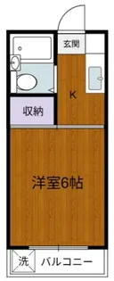 ハピネスハイツ【1階】の間取り