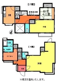 埼玉県草加市柳島町【一戸建】の間取り