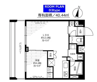 東京都墨田区菊川2【マンション】の間取り