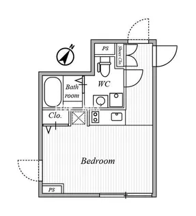 ASTILE三軒茶屋IV【2階】の間取り