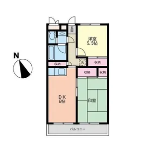 アイスコ永田ビル【4階】の間取り