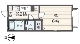 東京都立川市柴崎町1【アパート】の間取り
