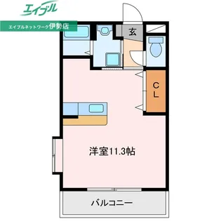 クイール【2階】の間取り