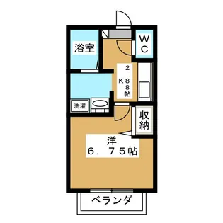 メゾンコート【1階】の間取り
