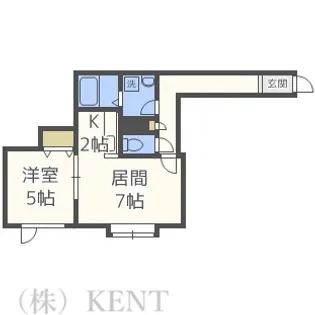メゾンラフレ【2階】の間取り