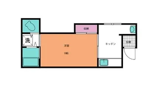 タチバナ荘第一【2階】の間取り