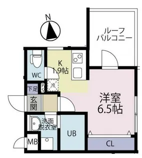 liberty長町南(リバティー)【3階】の間取り