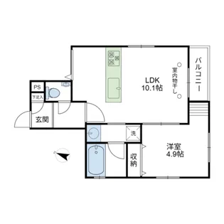 (仮称)久が原2丁目メゾン【2階】の間取り