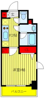 HY’s avancer 王子神谷【5階】の間取り