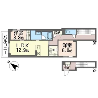 セルディーナの間取り