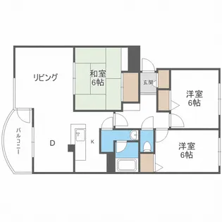ウイングコート【1階】の間取り