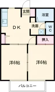 グランシエルさやか【2階】の間取り
