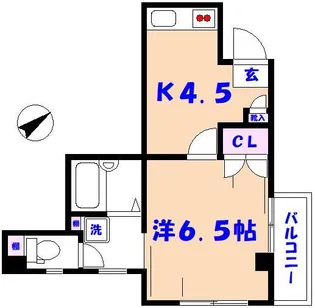 鳥正ビル(トリショウ)【2階】の間取り