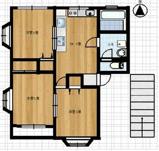 宮子アネックス【1階】の間取り