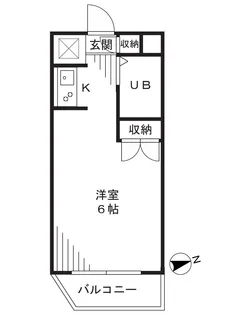 フォーエバーA・I【2階】の間取り