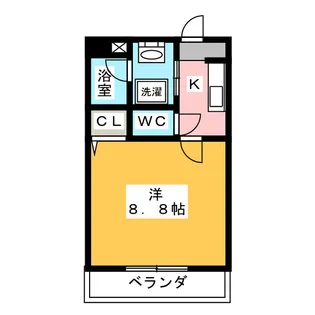 M3.Elmundo【3階】の間取り