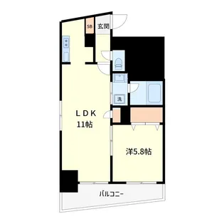 Bichinada【4階】の間取り