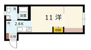 リヴィエール口田【2階】の間取り