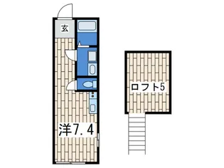 Gold Lagoon I【1階】の間取り