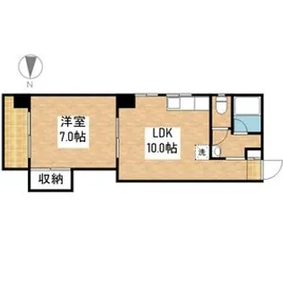 大黒マンション【5階】の間取り