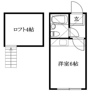 プラザドゥメリーナ【1階】の間取り