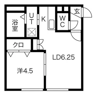 モンレーヴIII【1階】の間取り