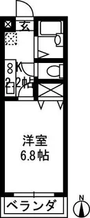 ココハウス上佐鳥【1階】の間取り