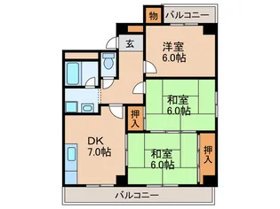フィ-ルド南町【4階】の間取り