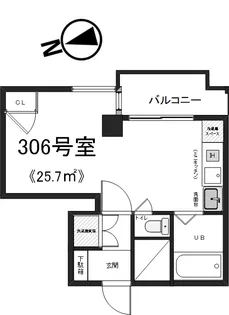ヒルトップ青葉台【3階】の間取り