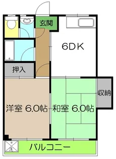 マンションみち【3階】の間取り