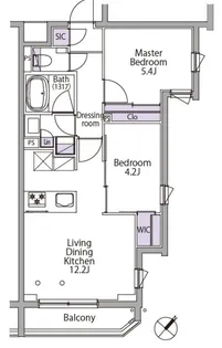 イプセ代々木レジデンス【3階】の間取り