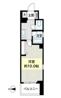 JY AZABU【6階】の間取り