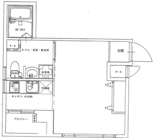 東郷マンション【5階】の間取り