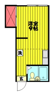 ハイツSAM【2階】の間取り