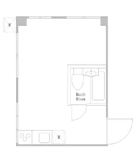 末広第5マンション【1階】の間取り