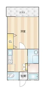 ハイム M【1階】の間取り