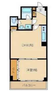 須賀マンション【5階】の間取り