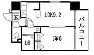 クレスト小町【3階】の間取り