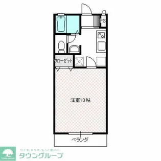 ユニオンハウス【1階】の間取り