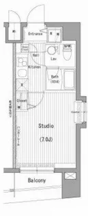 ガーラ・グランディ横濱桜木町【8階】の間取り