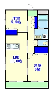 パラッツォ【3階】の間取り