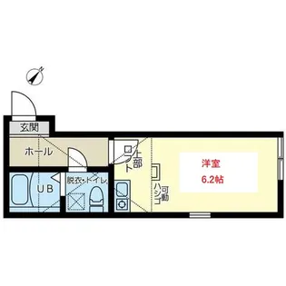 ユナイト北品川ジュピター【1階】の間取り