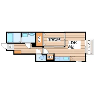 clar(クラール)【1階】の間取り