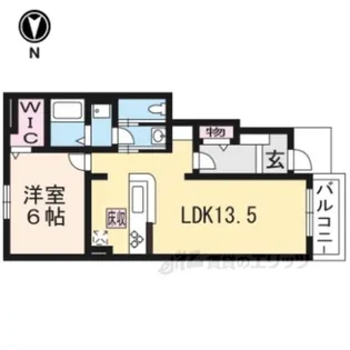 グラード2【1階】の間取り